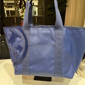 Tory Burch Royal Blue Tote Bag